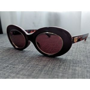 Crap Eyewear "The Love Tempo" sunglasses oxblood